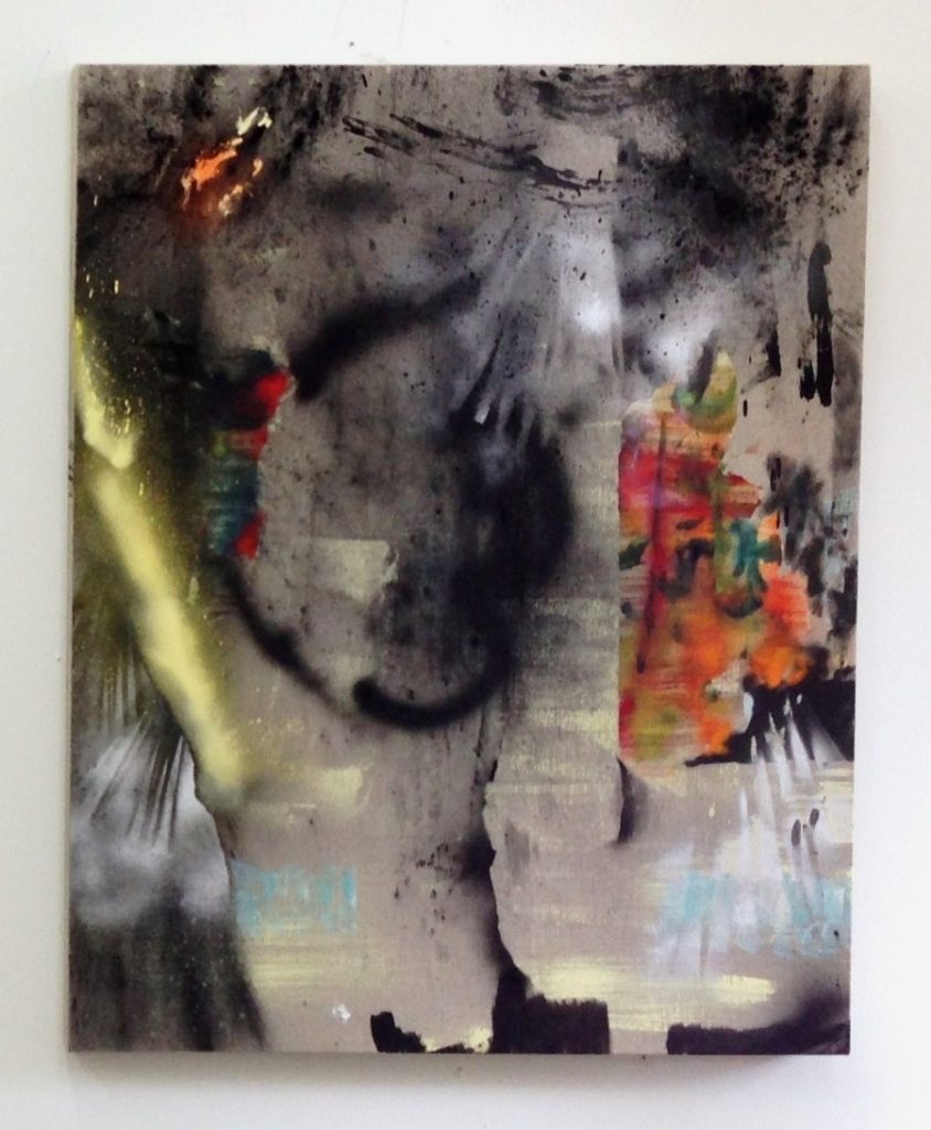 Annie Lapin, Compressed view from window, 2014